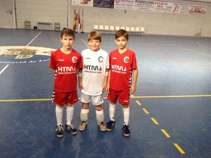 Tres benjamines del CD Guadalajara FS, convocados con la selección regional