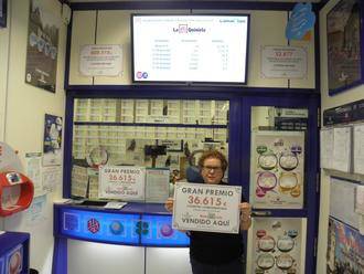 La Bonoloto deja 36.615,43 euros para un agraciado de la capital