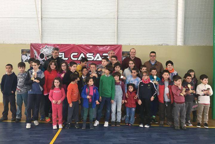 Celebrada en El Casar la segunda jornada del XI Circuito de Ajedrez promovido por Diputación 