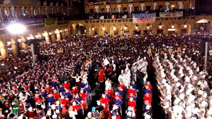 San Sebastián se llena de tambores y rataplanes en su Día Más Grande