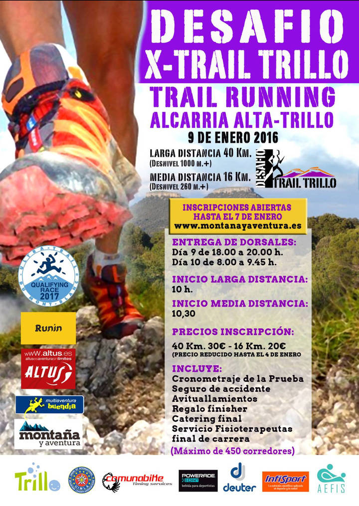 Ya está aquí el Desafío Invernal Trail Running de Trillo