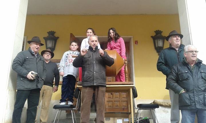 El número 5.536, agraciado en la Rifa de San Antón que concluye la fiesta con la Comida de Sobras en Jadraque
