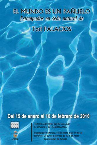 El Buero alberga desde este martes la exposición de Toti Palacios, El mundo es un pañuelo