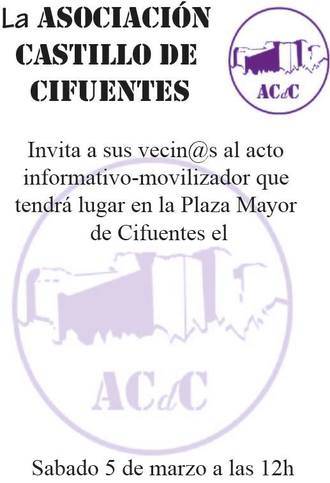 La Asociación Castillo de Cifuentes organiza una jornada para ganar adeptos