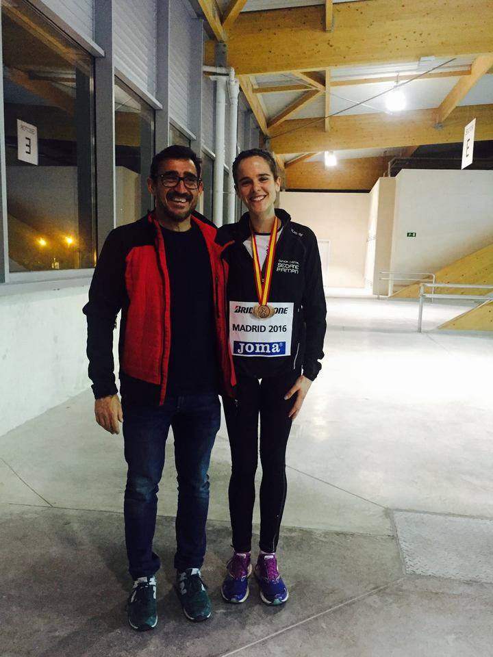 La alcarreña Ana Lozano, la tercera mejor de España en 3.000 metros en pista cubierta