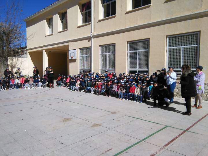 Primer jornada “Deporvial” en el Rufino Blanco con la colaboración de Policía Local