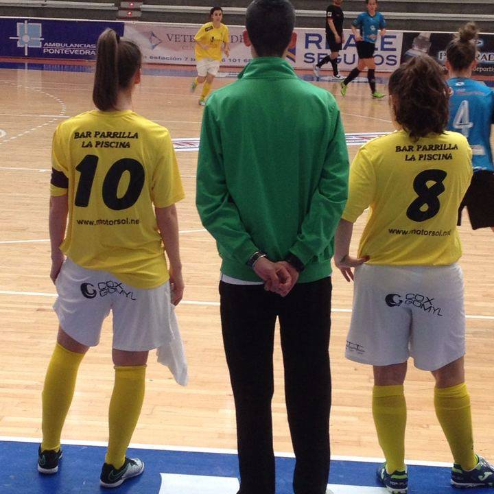 Mala suerte para las chicas del Alovera, anotando un punto que no les vale para nada