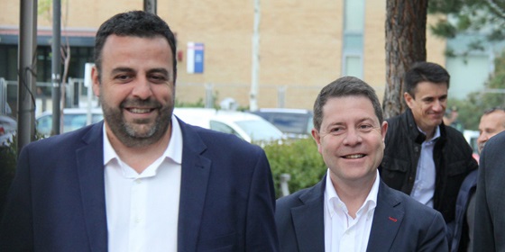 José Luis Blanco junto a Emiliano García-Page.