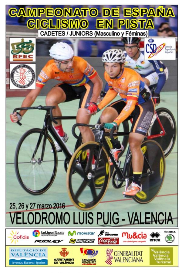 Diez ciclistas integran la selección de Castilla-La Mancha en los Campeonatos de España de pista juniors y cadetes 