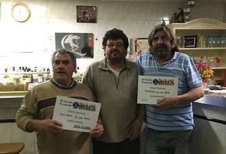 José Benito y José García, vencedores en la Fase Local de Mus de Romanones