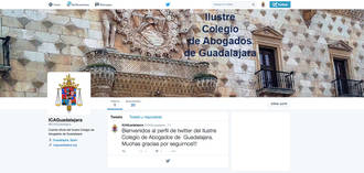 El Ilustre Colegio de Abogados de Guadalajara estrena perfiles en las redes sociales para mejorar la comunicación