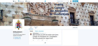 El Ilustre Colegio de Abogados de Guadalajara estrena perfiles en las redes sociales para mejorar la comunicación