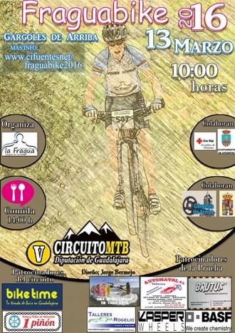 El domingo 13, arranca en Gárgoles de Arriba el V Circuito MTB Diputación de Guadalajara
