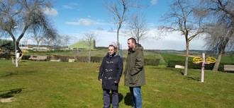 El vicealcalde Jaime Carnicero visita Usanos