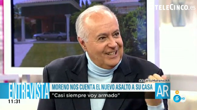 SEMANA José Luis Moreno: “Casi siempre voy armado a todas partes”