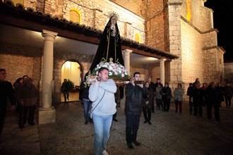 Fuentenovilla ha vivido con sencillez, recogimiento y devoción las tradiciones de Semana Santa