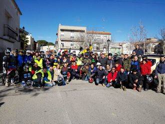 Alrededor de 300 personas participan en la II Ruta Solidaria celebrada en Yebra