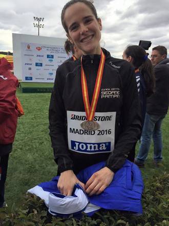 La alcarreña Ana Lozano, cuarta en el Campeonato de España de Cross