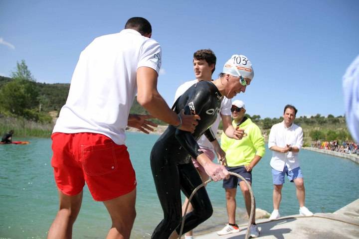 Javier Rosado vence en el I Acuatlón 'Dani Molina' de Pareja