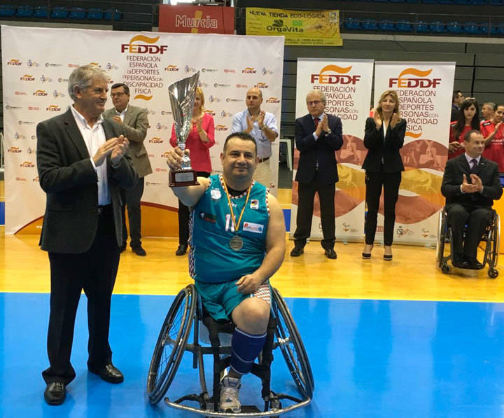 El BSR AMIAB Albacete, de nuevo subcampeón de la liga de baloncesto en silla de ruedas