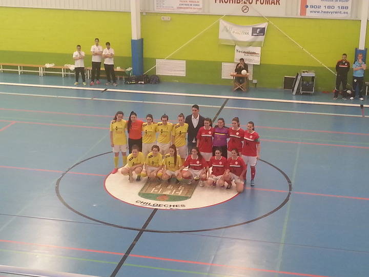 Las chicas del Alovera se gustan y dan una lección de fútbol en el municipal de Chiloeches