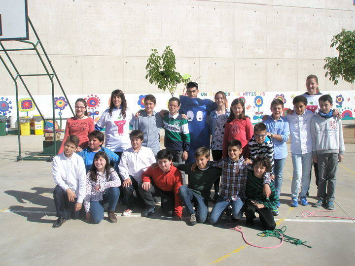 El equipo del Aula Hospitalaria de Guadalajara acerca a estudiantes de Primaria un proyecto sobre Vida Sana para Tod@s