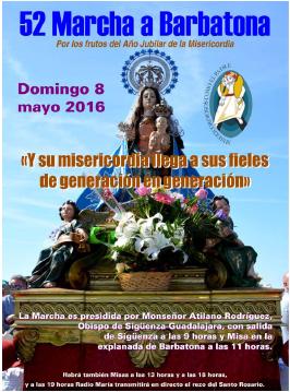 La Diócesis de Sigüeza-Guadalajara prepara su 52ª Marcha a Barbatona