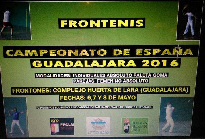 Guadalajara celebra el Campeonato de España de Paleta