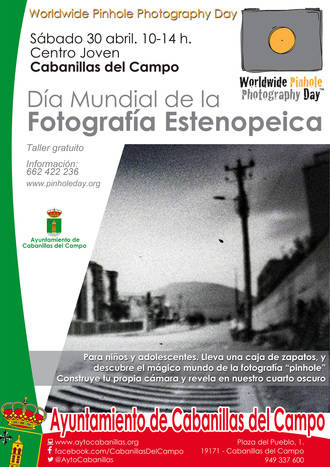 Cabanillas celebrará el "Día Mundial de la Fotografía Estenopeica", una cita planetaria