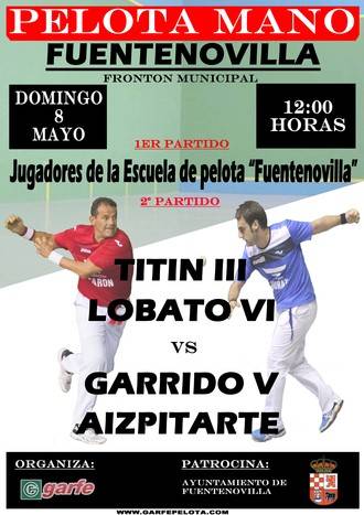 Fuentenovilla comienza sus fiestas patronales con un brillante partido de Pelota a Mano