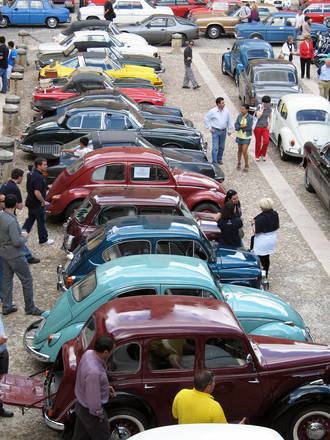 Los coches clásicos tienen una cita el próximo domingo en Sigüenza