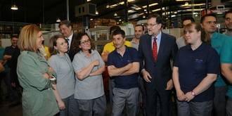 Rajoy, desde Guadalajara: Seguiremos trabajando para que haya más inversión extranjera en España