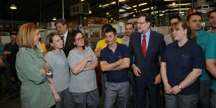 Rajoy, desde Guadalajara: “Seguiremos trabajando para que haya más inversión extranjera en España”