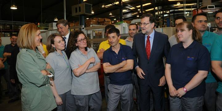 Rajoy, desde Guadalajara: Seguiremos trabajando para que haya más inversión extranjera en España