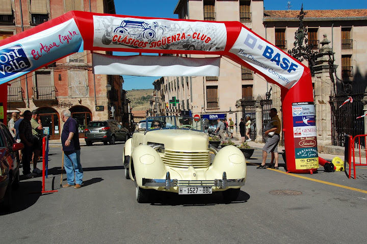 Los coches clásicos tienen una cita el próximo domingo en Sigüenza