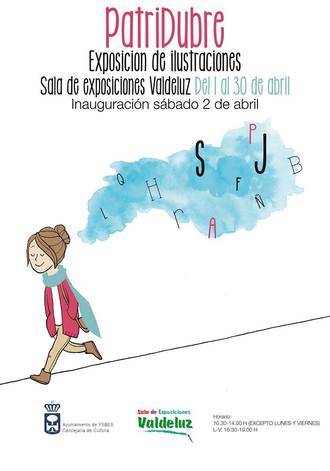 PatriDubre alegra el día a los visitantes del Centro Cultural de Valdeluz con sus ilustraciones