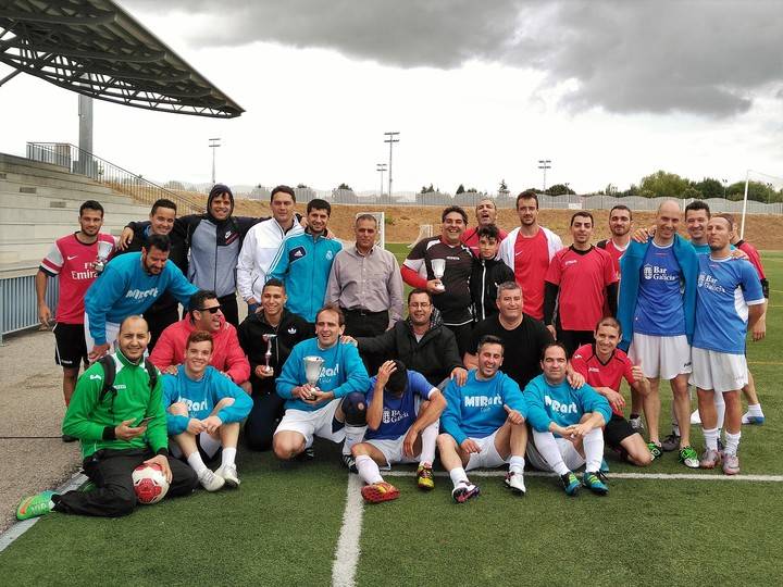 CDB Navarrosa-Bar Galicia, campeón de Copa en el fútbol 7 aloverano