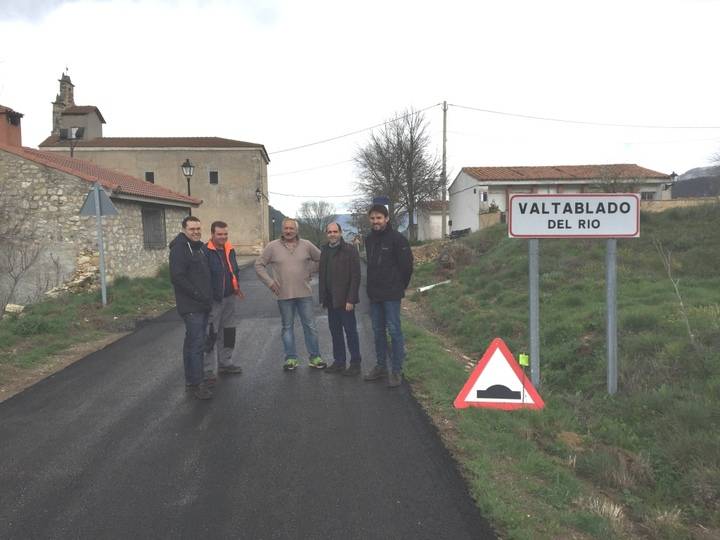 La Diputación acondiciona la carretera GU-929 que une Ocentejo, Valtablado del Río y Arbeteta