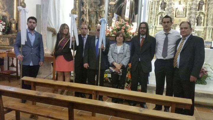 La diputada Lucía Enjuto acompaña a los vecinos de Fuentelsaz en el día de su patrón