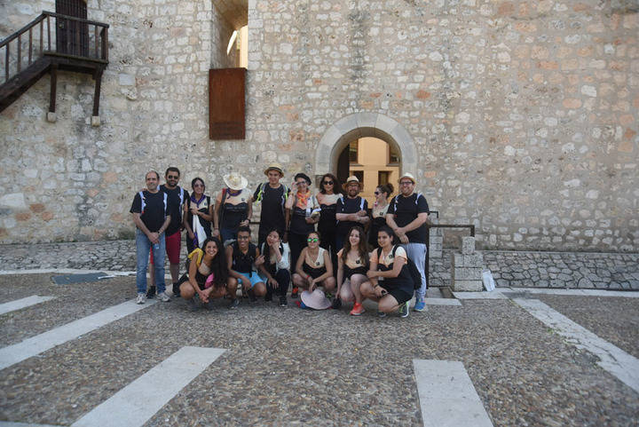 Los alumnos visitan el Museo del Viaje a la Alcarria en el castillo de Torija
