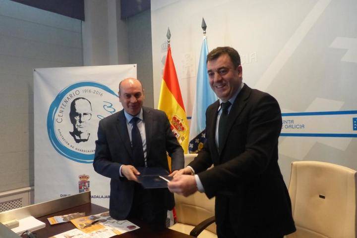 El presidente de la Diputación sella la colaboración con la Fundación Cela para impulsar el ‘Viaje a la Alcarria’