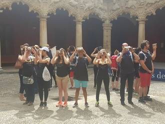 El viaje a la Alcarria pone en valor el Palacio del Infantado como Patrimonio de la Humanidad