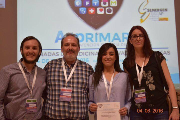 Semergen premia a profesionales de Azuqueca de Henares en sus Jornadas Nacionales de Nuevas Tecnologías y Medicina