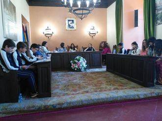 Celebrado el último pleno infantil del curso escolar 2015-2016 en Sigüenza