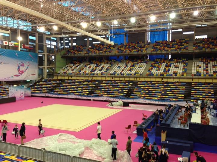 El Multiusos, impresionante ante la celebración de uno de los eventos más importantes de su historia