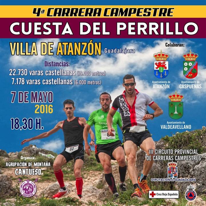El próximo sábado se celebra la IV Carrera "Cuesta del Perrillo" de Atanzón, segunda prueba del Circuito de Diputación