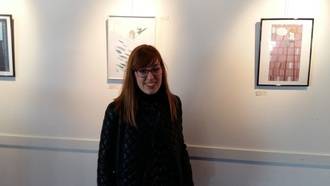 PatriDubre alegra el día a los visitantes del Centro Cultural de Valdeluz con sus ilustraciones