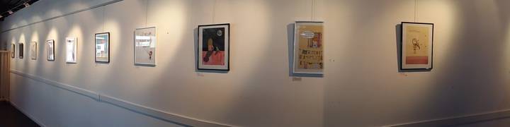 PatriDubre alegra el día a los visitantes del Centro Cultural de Valdeluz con sus ilustraciones