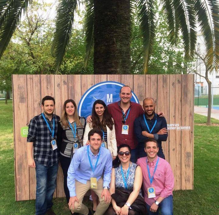 Los jóvenes del PP de Guadalajara asisten a la Convención Nacional de esta organización