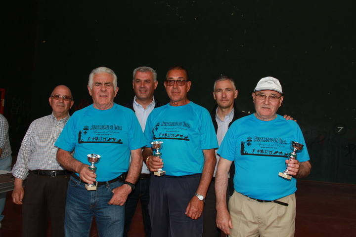 Pastrana vence en el campeonato de bolos billa de La Alcarria